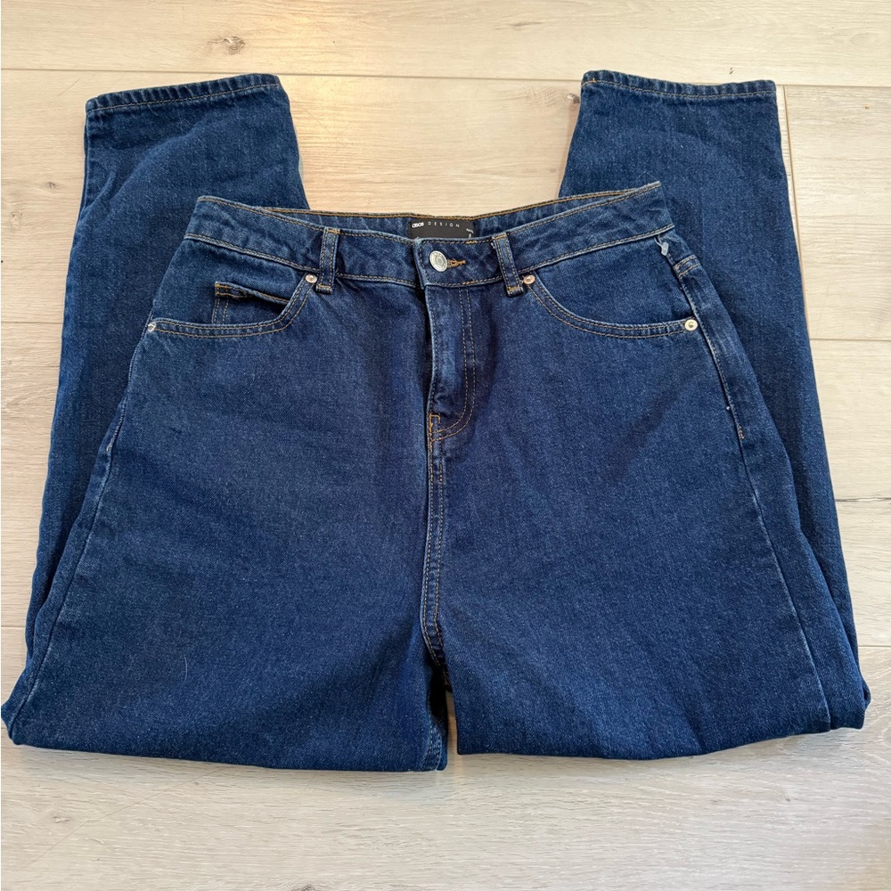 ASOS Denim Blue Straight Leg Women's Jeans Petite